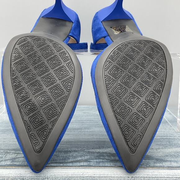 NEW Dream Pairs Women’s Ankle Strap Stiletto High Heels Blue Size 7.5 - Picture 9 of 9